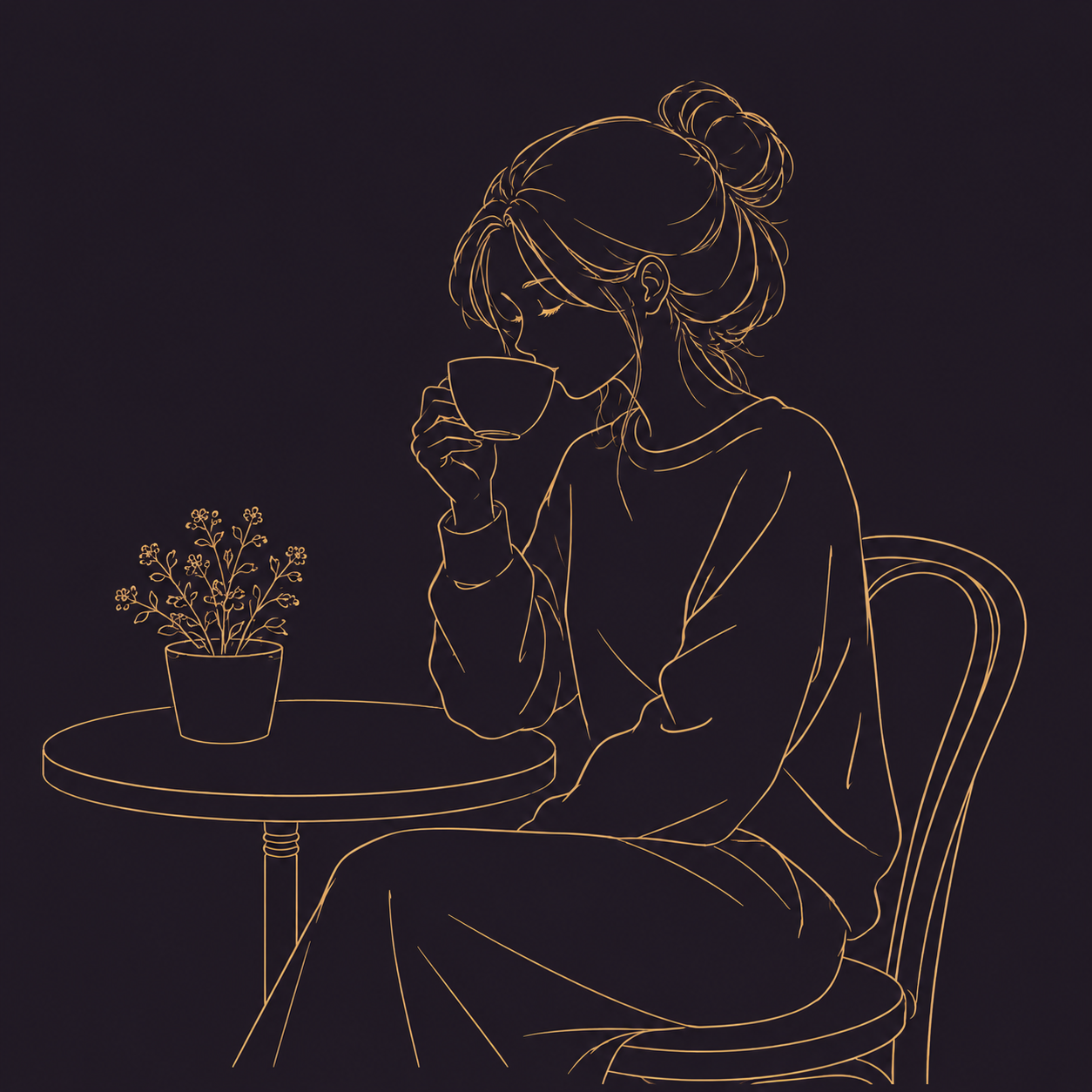 Yumi Kudo — coffee time
